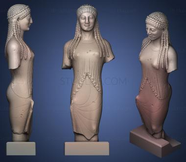 3D модель Акрополь Коре 678 (STL)